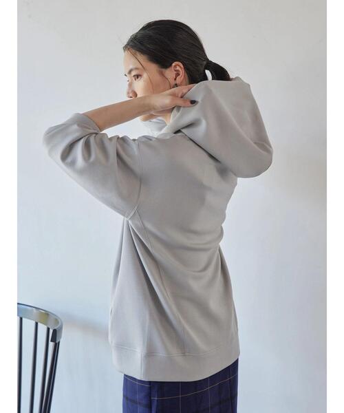 AMERICAN HOLIC（アメリカンホリック）の「ポンチパーカー（パーカー・レディース・ブラック/オフホワイト/ピンク/ライトグレー/キャメル/グリーン・M/L）」の20枚目の写真