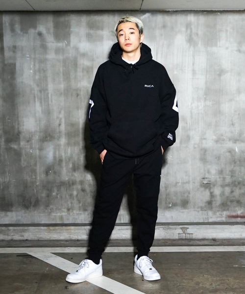 RVCA（ルーカ）の「RVCA メンズ HITTER FAKE HOODIE パーカー