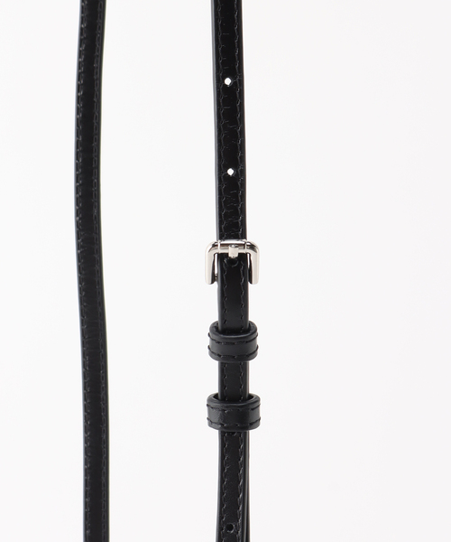 EDIFICE(エディフィス)の「【A.P.C. / アー ペー セー】NECK POUCH JAMIE スムース(ショルダーバッグ・メンズ・ブラック・FREE)」の9枚目の写真