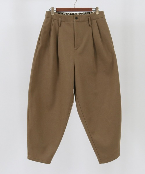 GLIMCLAP(グリムクラップ)の「mp10504-Eco felt fabric balloon pants バルーンパンツ(その他パンツ・メンズ・グレイッシュベージュ/ブラック・M/L/S)」の15枚目の写真