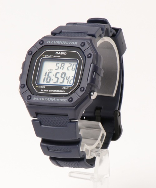CASIO(カシオ)の「【60】【CASIO(カシオ)】スクエア STANDARD DIGITAL(デジタル腕時計・レディース・ネイビー/レッド/オレンジ/カーキ/ブラック・FREE)」の8枚目の写真