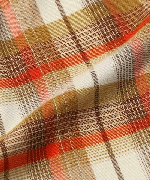 coen（コーエン）の「デイリーイージーセミワイド起毛チェックパンツ（その他パンツ・レディース・イエロー/オフホワイト/ネイビー・M/L/S）」の12枚目の写真