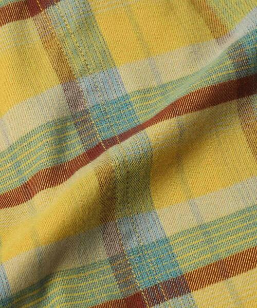 coen（コーエン）の「デイリーイージーセミワイド起毛チェックパンツ（その他パンツ・レディース・イエロー/オフホワイト/ネイビー・M/L/S）」の11枚目の写真