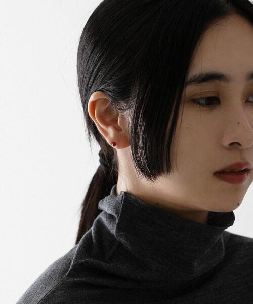 URBAN RESEARCH（アーバンリサーチ）の「ff by decor urban research　ストーンピアス（ピアス（両耳用）・レディース・ブラック/レッド/ブルー/グリーン/ホワイト系その他・-）」の9枚目の写真