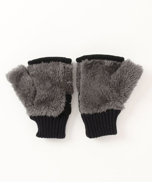 CONVERSE(コンバース)の「【CONVERSE/コンバース】 Piping Boa Glove(手袋・レディース・ブラック/ブラウン/アイボリー・FREE)」の4枚目の写真