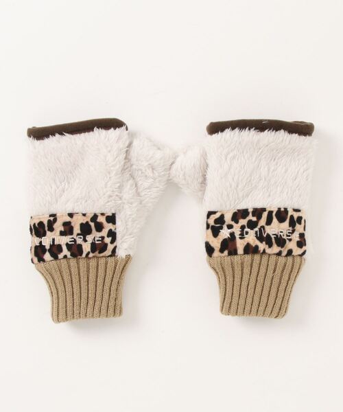 CONVERSE(コンバース)の「【CONVERSE/コンバース】 Piping Boa Glove(手袋・レディース・ブラック/ブラウン/アイボリー・FREE)」の6枚目の写真