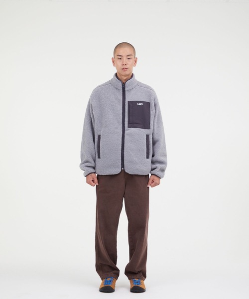 LMCの「【UNISEX】LMC/OGフリースジャケット 2123425(ブルゾン・メンズ・ブラック/グレー/アイボリー・SMALL/MEDIUM/LARGE)」の6枚目の写真