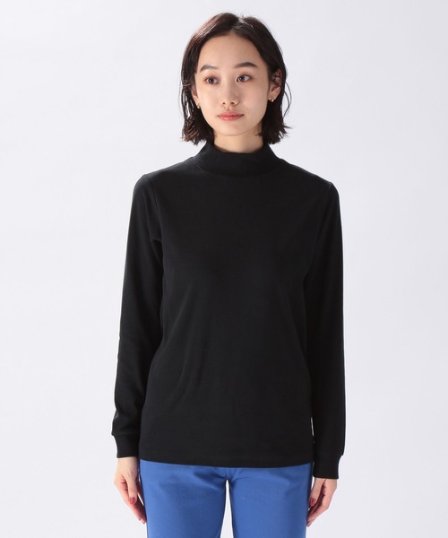 niko and...(ニコアンド)の「ウォームジンジャーハイネックプルオーバー(Tシャツ/カットソー・レディース・ブラック/オフホワイト/ピンク/グリーン/ホワイト・MEDIUM/LARGE)」の17枚目の写真