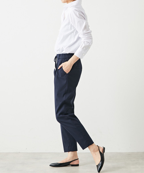 martinique ドロスト テーパードパンツ レッド