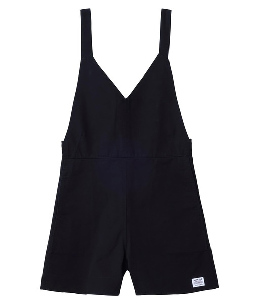 MILKFED.(ミルクフェド)の「MINI SALOPETTE(サロペット/オーバーオール・レディース・ベージュ/ブラック/ブルー・ONE SIZE)」の4枚目の写真