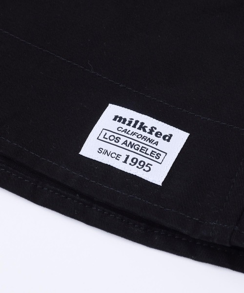 MILKFED.(ミルクフェド)の「MINI SALOPETTE(サロペット/オーバーオール・レディース・ベージュ/ブラック/ブルー・ONE SIZE)」の9枚目の写真