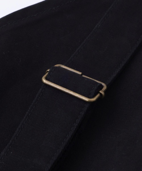 MILKFED.(ミルクフェド)の「MINI SALOPETTE(サロペット/オーバーオール・レディース・ベージュ/ブラック/ブルー・ONE SIZE)」の13枚目の写真