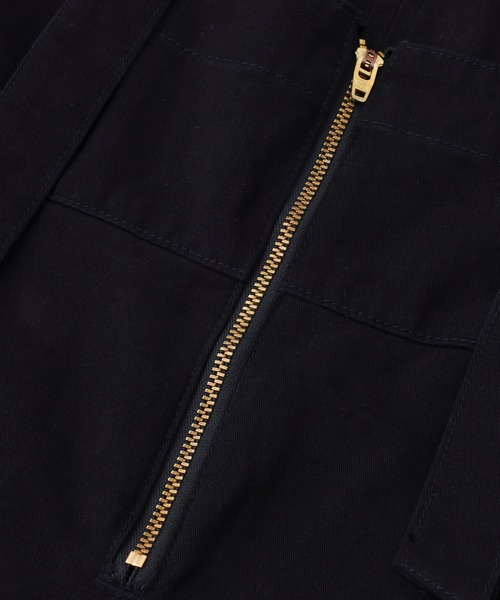 MILKFED.(ミルクフェド)の「MINI SALOPETTE(サロペット/オーバーオール・レディース・ベージュ/ブラック/ブルー・ONE SIZE)」の14枚目の写真