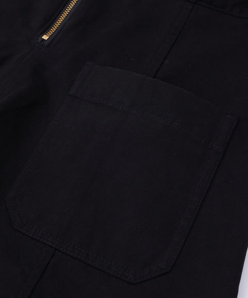 MILKFED.(ミルクフェド)の「MINI SALOPETTE(サロペット/オーバーオール・レディース・ベージュ/ブラック/ブルー・ONE SIZE)」の15枚目の写真