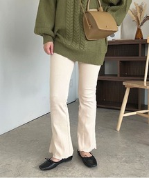 リブカットパンツ【ZOZOTOWN限定アイテム】