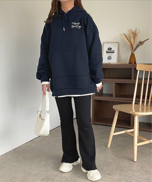 apres jour(アプレジュール)の「リブカットパンツ【ZOZOTOWN限定アイテム】(その他パンツ・レディース・アイボリー/ブラック/オレンジ系その他/ダークブラウン・MEDIUM/SMALL/X-LARGE)」の16枚目の写真