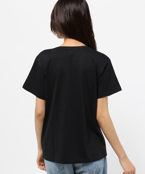 WEGO（ウィゴー）の「WEGO/ナンバリングTシャツ(S)（Tシャツ/カットソー・レディース・ブラック/オフホワイト・FREE）」の3枚目の写真