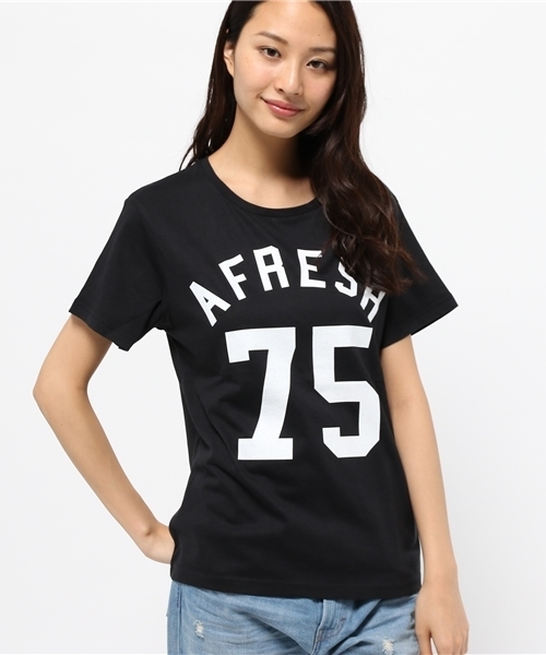 WEGO（ウィゴー）の「WEGO/ナンバリングTシャツ(S)（Tシャツ/カットソー・レディース・ブラック/オフホワイト・FREE）」の12枚目の写真