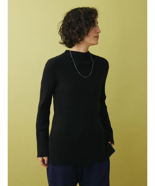 CRAFT STANDARD BOUTIQUE（クラフトスタンダードブティック）の「ハイネックリブニット（ニット/セーター・レディース・ブラック/グリーン/アイボリー/オレンジ・M/L）」の6枚目の写真