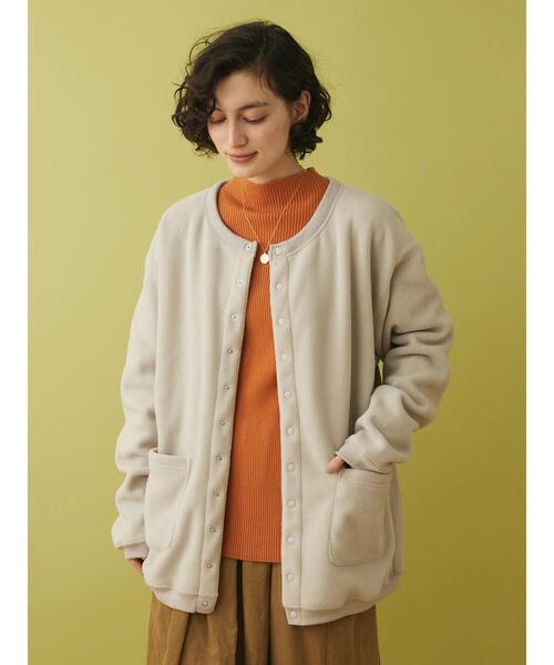 CRAFT STANDARD BOUTIQUE（クラフトスタンダードブティック）の「ハイネックリブニット（ニット/セーター・レディース・ブラック/グリーン/アイボリー/オレンジ・M/L）」の17枚目の写真