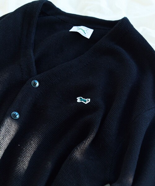 TOWNCRAFT(タウンクラフト)の「TOWN CRAFT/タウンクラフト 別注 ワンポイントロゴカーディガン(カーディガン/ボレロ・メンズ・グレー/ブラック/イエロー/ブルーグリーン/ブルー・SMALL/MEDIUM/LARGE)」の19枚目の写真