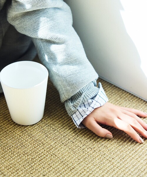 TOWNCRAFT(タウンクラフト)の「TOWN CRAFT/タウンクラフト 別注 ワンポイントロゴカーディガン(カーディガン/ボレロ・メンズ・グレー/ブラック/イエロー/ブルーグリーン/ブルー・SMALL/MEDIUM/LARGE)」の15枚目の写真