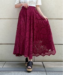 axes femme | レースサーキュラースカート(スカート)