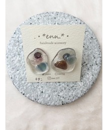 【enn】レジンピアス(MA)
