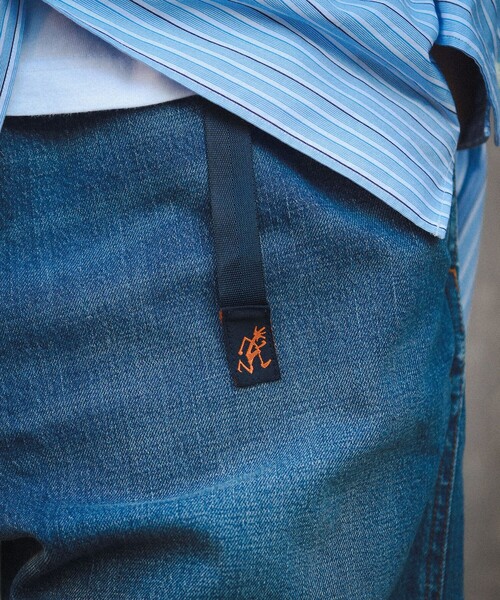 Gramicci（グラミチ）の「GRAMICCI × BEAMS / 別注 コーデュラ デニム ショーツ（デニムパンツ・メンズ・ワンウォッシュ/ブルー系その他・XL/L/M/S）」の16枚目の写真