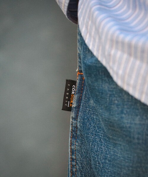 Gramicci（グラミチ）の「GRAMICCI × BEAMS / 別注 コーデュラ デニム ショーツ（デニムパンツ・メンズ・ワンウォッシュ/ブルー系その他・XL/L/M/S）」の17枚目の写真