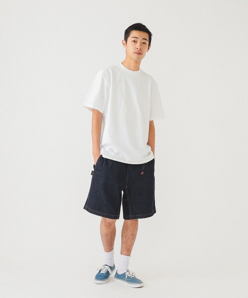 Gramicci（グラミチ）の「GRAMICCI × BEAMS / 別注 コーデュラ デニム ショーツ（デニムパンツ・メンズ・ワンウォッシュ/ブルー系その他・XL/L/M/S）」の21枚目の写真