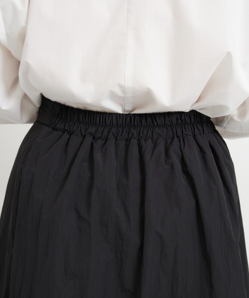 EDIT Gris（エディットグリ）の「ナイロンバルーンスカート（スカート・レディース・ブラック/ホワイト・FREE）」の19枚目の写真