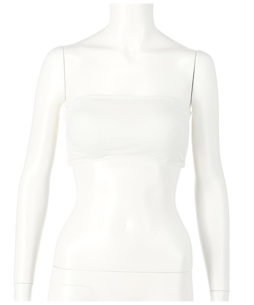 anap mimpi（アナップミンピ）の「バッククロスストラップパッドインブラトップ（チューブトップ・レディース・ホワイト/ブラック・FREE）」の10枚目の写真