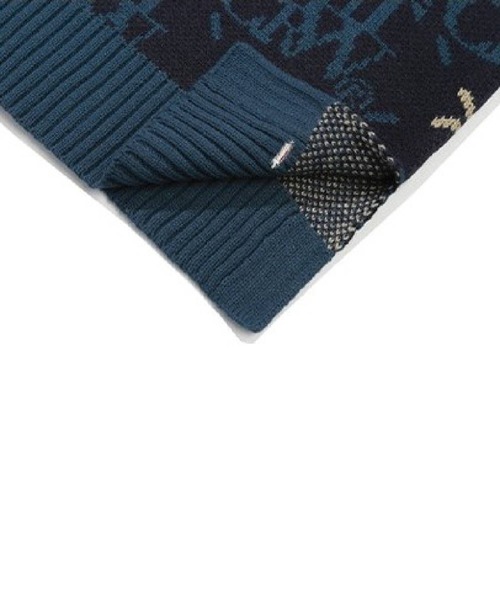 ROMANTIC CROWN（ロマンティッククラウン）の「【UNISEX】ROMANTIC CROWN／アーガイルニットベスト 2183718（ベスト・レディース・クリーム/ネイビー・MEDIUM/LARGE）」の11枚目の写真