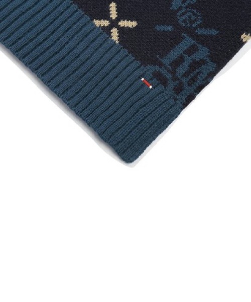 ROMANTIC CROWN（ロマンティッククラウン）の「【UNISEX】ROMANTIC CROWN／アーガイルニットベスト 2183718（ベスト・レディース・クリーム/ネイビー・MEDIUM/LARGE）」の12枚目の写真