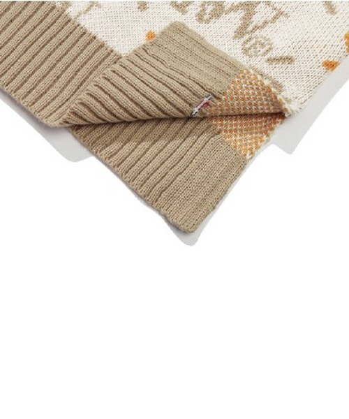 ROMANTIC CROWN（ロマンティッククラウン）の「【UNISEX】ROMANTIC CROWN／アーガイルニットベスト 2183718（ベスト・レディース・クリーム/ネイビー・MEDIUM/LARGE）」の16枚目の写真