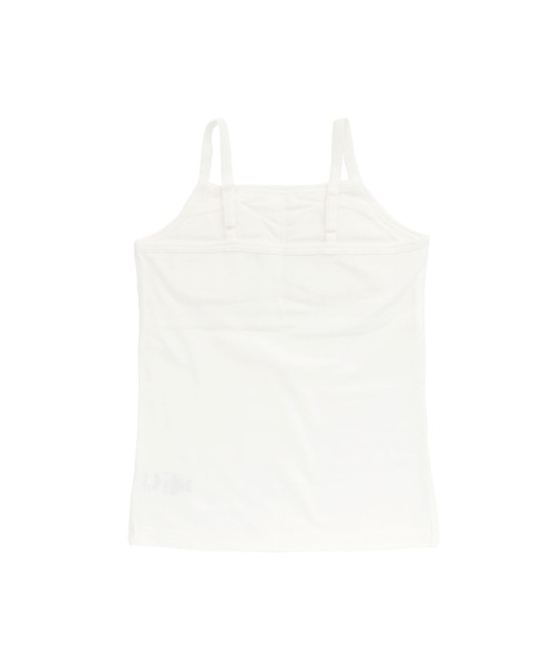 シャネルホワイトキャミソール ロゴ　36 X-girl（エックスガール）の「OVAL LOGO CAMISOLE（キャミソール