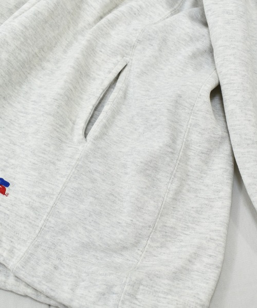 RUSSELL（ラッセル）の「【ヴィンテージ古着】RUSSELL / ラッセル TULANE カレッジスウェット プルオーバーパーカー リバースタイプ（パーカー・メンズ・グレー・X-LARGE）」の6枚目の写真