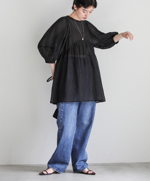 【新品、本物、当店在庫だから安心】 select MOCA（セレクトモカ）の「【体系カバー】ボリューム トップス