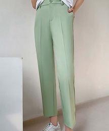 2type スリット入りクロップドパンツ
