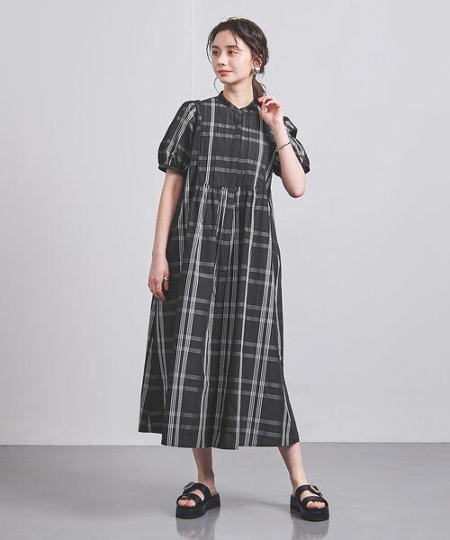 ユナイテッドアローズ UNITED ARROWS タフタ ピンタック ワンピ UNITED ARROWS（ユナイテッドアローズ）の「タフタ ピンタック