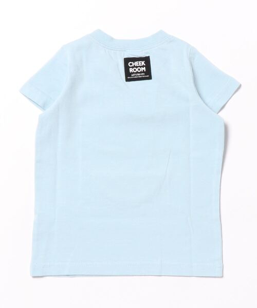 CHEEK ROOM（チークルーム）の「チークルーム むぎちゃTシャツ（Tシャツ/カットソー・キッズ・オフホワイト/サックスブルー・130cm/110cm/120cm/80ｃｍ/100cm/90cm）」の3枚目の写真