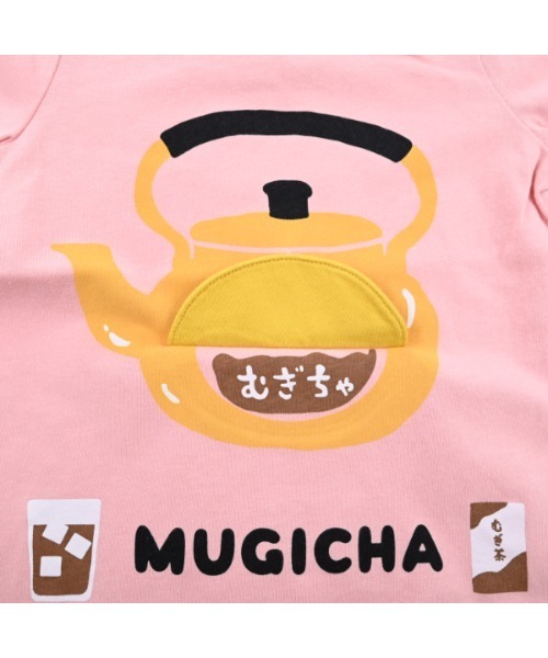 CHEEK ROOM（チークルーム）の「チークルーム むぎちゃTシャツ（Tシャツ/カットソー・キッズ・オフホワイト/サックスブルー・130cm/110cm/120cm/80ｃｍ/100cm/90cm）」の8枚目の写真