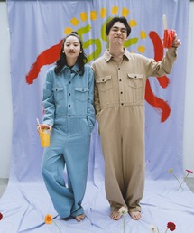 INTER FACTORY（インターファクトリー）の「清水こづえ-刺繍ジャンプスーツ made in INTER FACTORY（つなぎ/オールインワン・メンズ）」