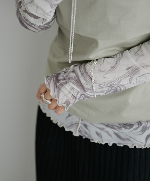 Lemme.（レム）の「【Lemme.（レム）】Opposite Braceletブレスレット（ブレスレット・レディース・シルバー・FREE）」の9枚目の写真