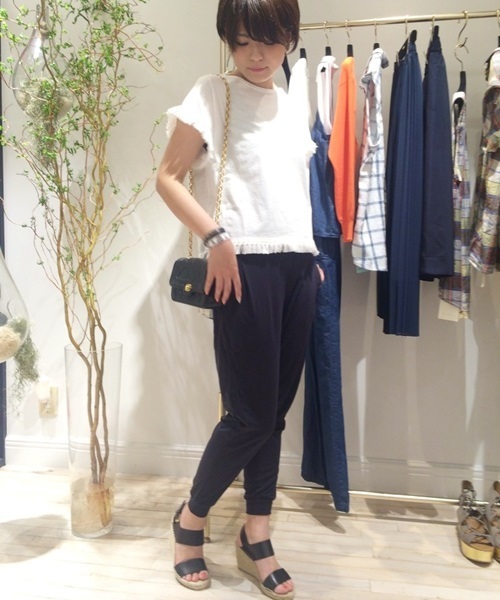 P5307P▼バイオレットルーム エディットフォールル購入 春夏 ロングプリーツスカート 36▼rb EDIT. FOR LULU（エディットフォールル）の「◇VIOLETTE ROOM フリンジ