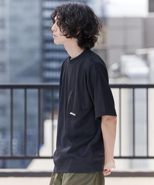 WILD THINGS(ワイルドシングス)の「WILD THINGS(ワイルドシングス)別注ポケットTシャツ(Tシャツ/カットソー・メンズ・ベージュ/ブラック・S/M/XL/L)」の6枚目の写真