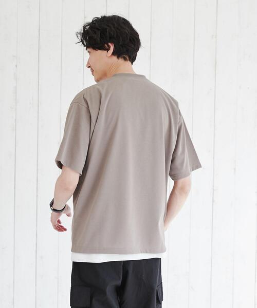 WILD THINGS(ワイルドシングス)の「WILD THINGS(ワイルドシングス)別注ポケットTシャツ(Tシャツ/カットソー・メンズ・ベージュ/ブラック・S/M/XL/L)」の17枚目の写真