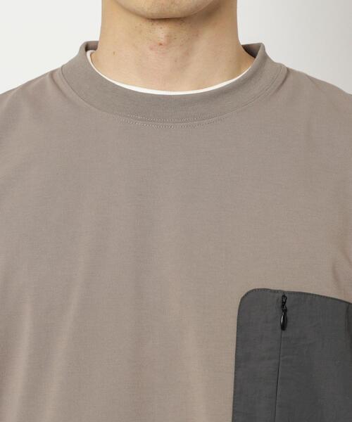 WILD THINGS(ワイルドシングス)の「WILD THINGS(ワイルドシングス)別注ポケットTシャツ(Tシャツ/カットソー・メンズ・ベージュ/ブラック・S/M/XL/L)」の19枚目の写真