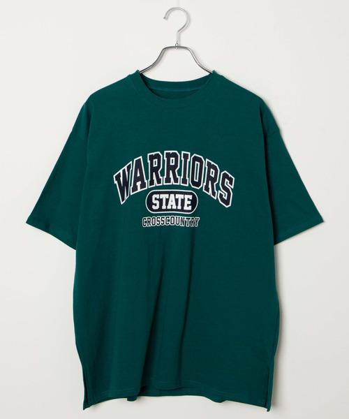 WOND(ウォンド)の「WARRIORS Tシャツ(Tシャツ/カットソー・レディース・スミクロ/グリーン・FREE)」の2枚目の写真
